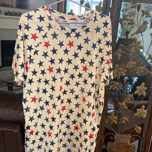 LuLaRoe patriotic star shirt